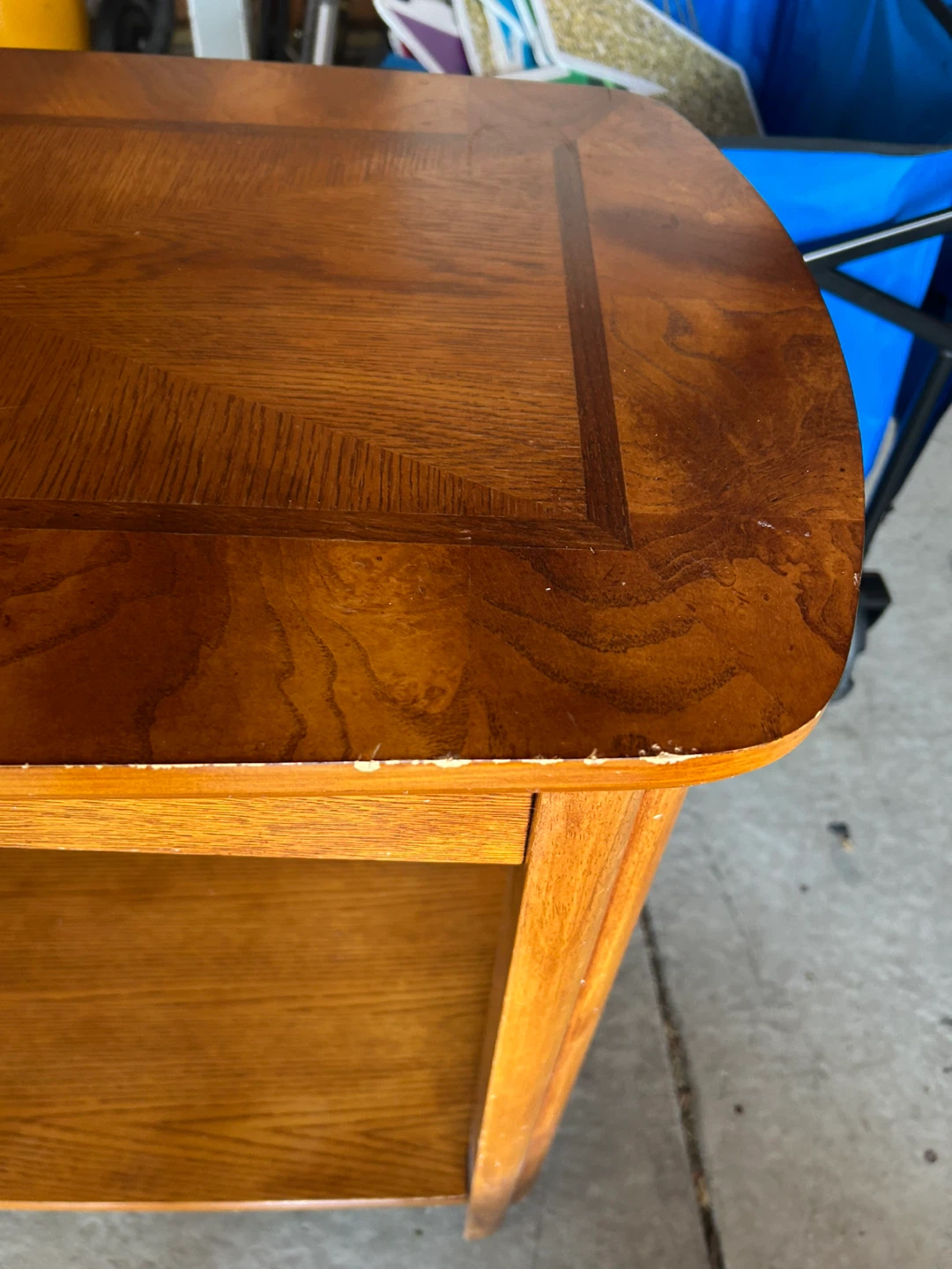Wooden Console Table - photo 3