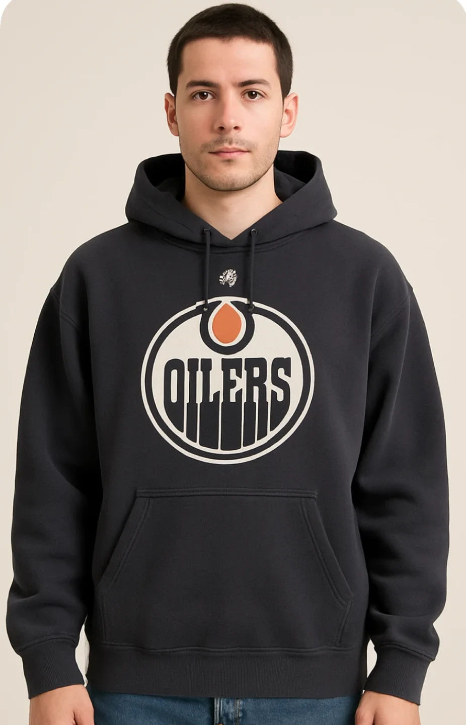 Edmonton Oilers Puljujarvi #13 Fanatics Hoodie - Size L thumbnail