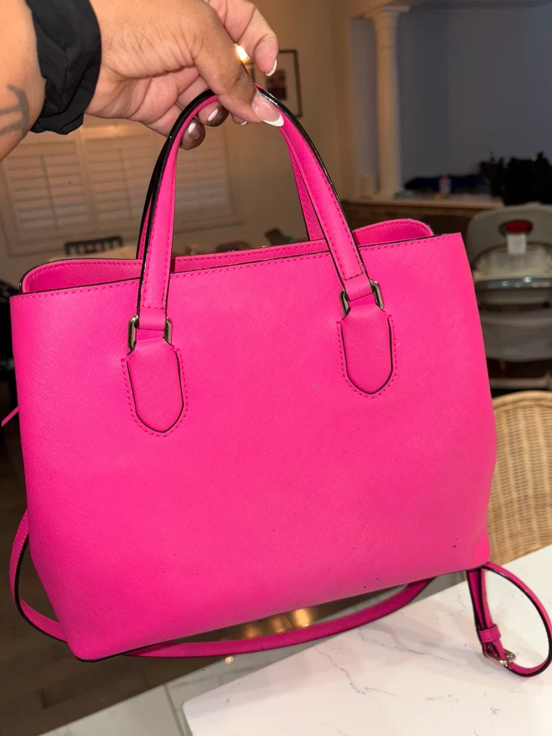 Kate Spade Pink Satchel image indicator(4)