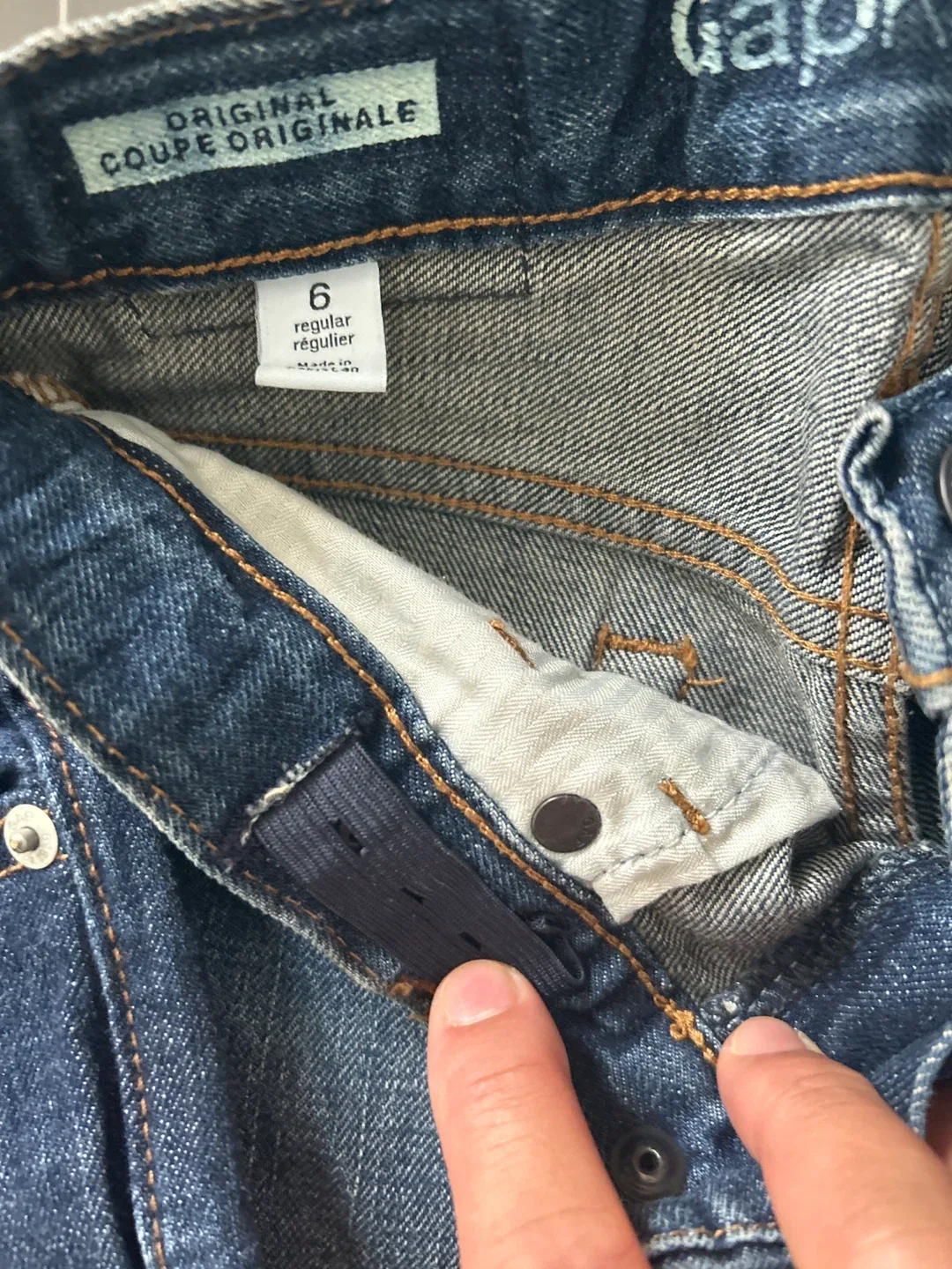 Gap Kids Skinny Jeans Size 6 image indicator(3)