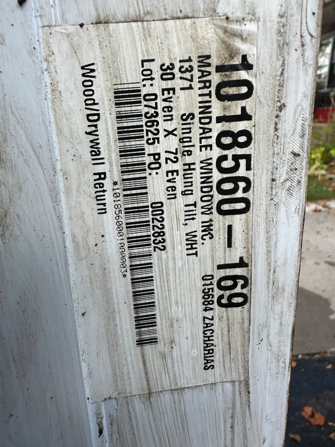 Martindale Window 30x72 Single Hung Tilt - White image indicator(5)