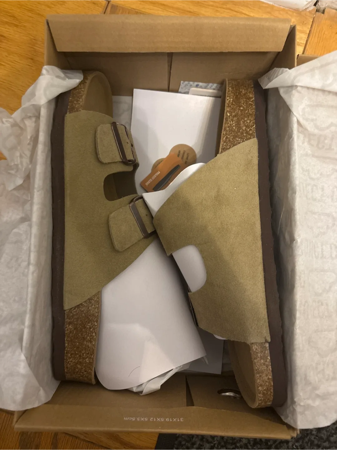 Project Cloud Arizona Taupesuede Sandals - Size 10 image indicator(2)