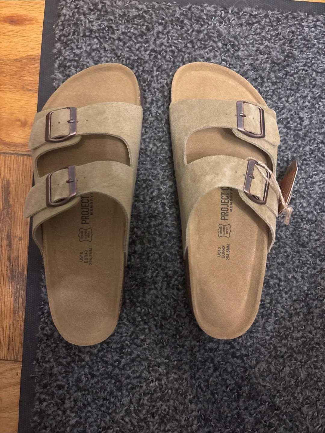 Project Cloud Arizona Taupesuede Sandals - Size 10 image indicator(3)