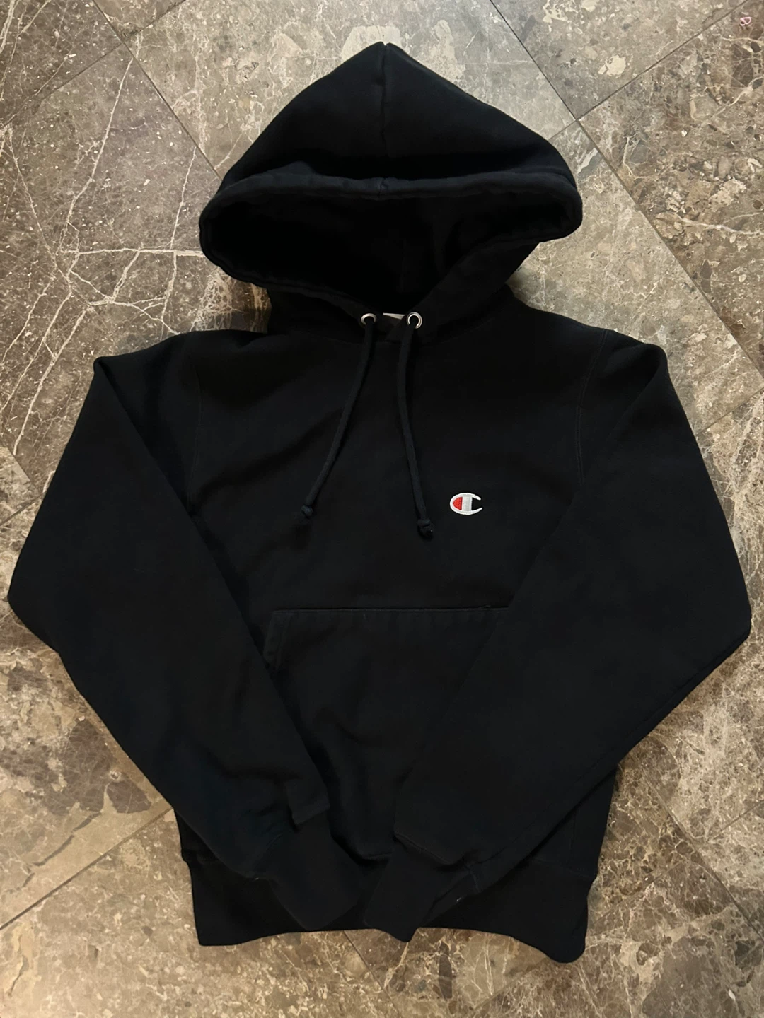 Champion Reverse Weave Hoodie - Black, XS - photo 2