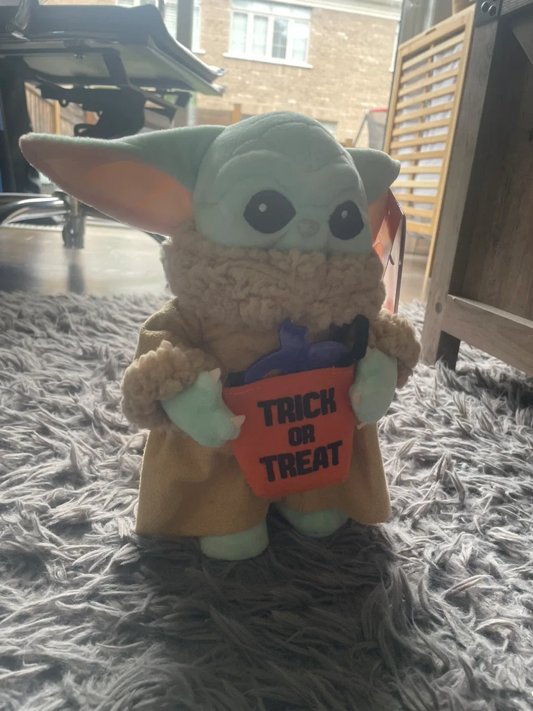 Star Wars The Mandalorian Grogu Plush - Halloween image indicator(5)