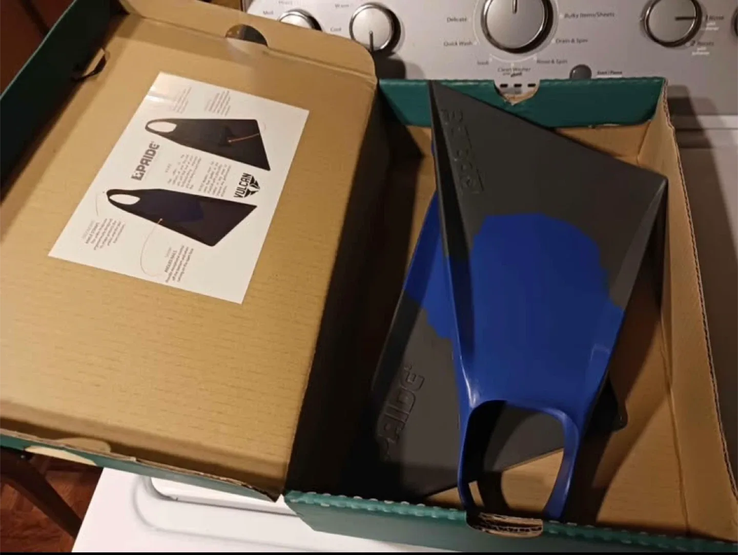 EPride Vulcan V3 Fins - Size M thumbnail