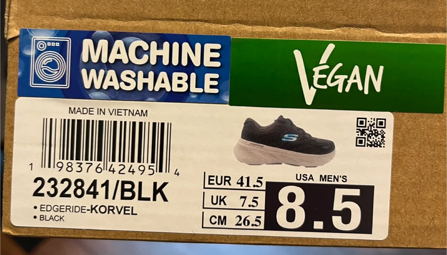 Skechers Edgeride - New - Black Running Shoes US 8.5 image indicator(6)