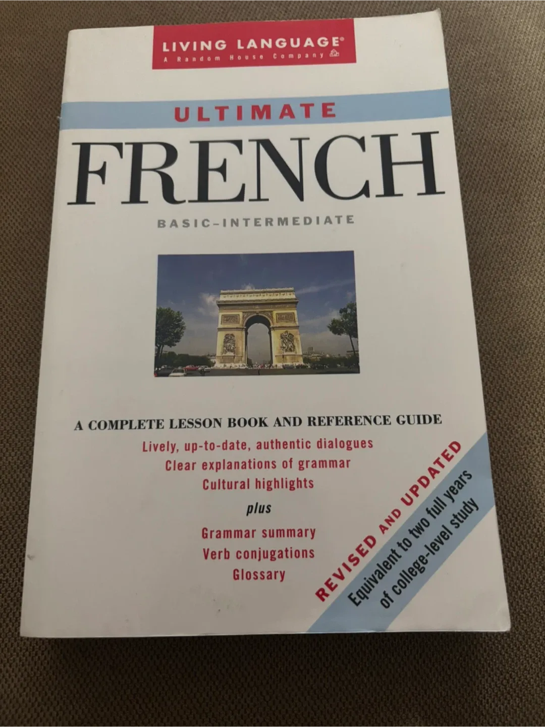 Ultimate French Basic-Intermediate Language Book thumbnail