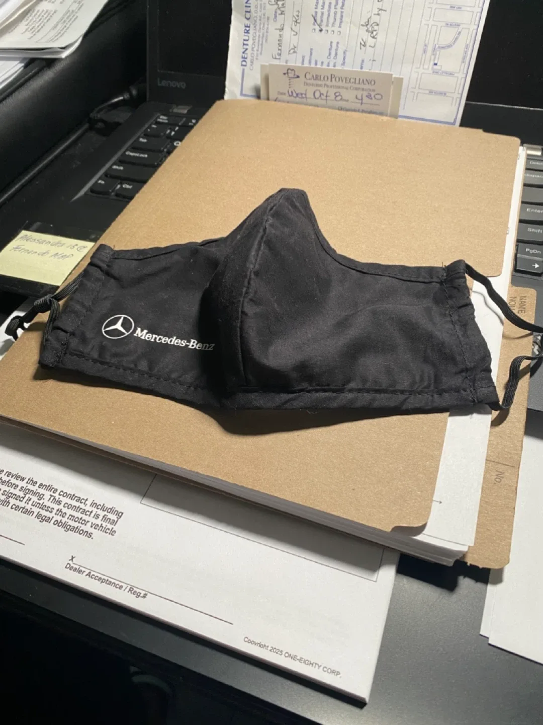 Mercedes-Benz Face Mask - Black image indicator(2)
