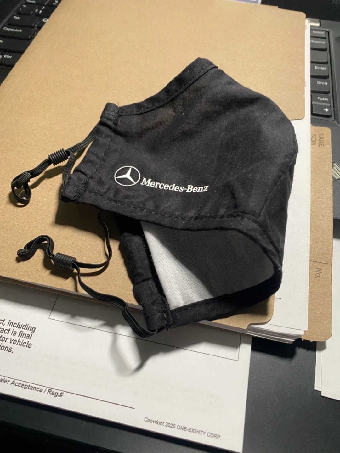 Mercedes-Benz Face Mask - Black image indicator(3)