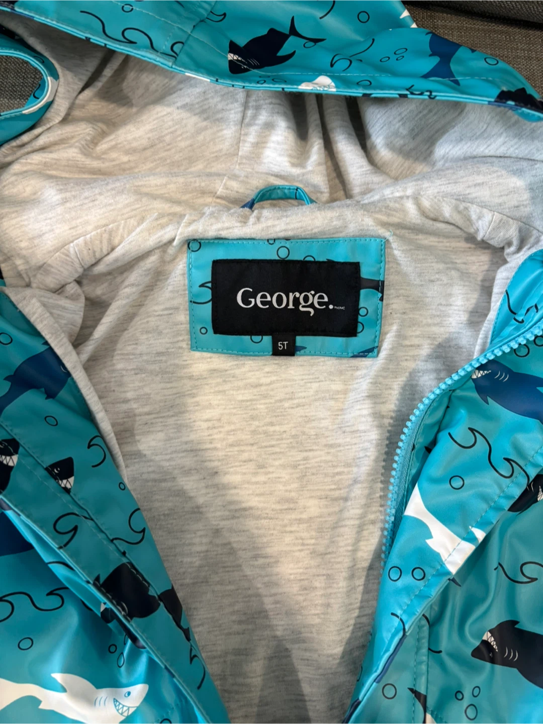 George 5T Rain Jackets - Shark Pattern - photo 3