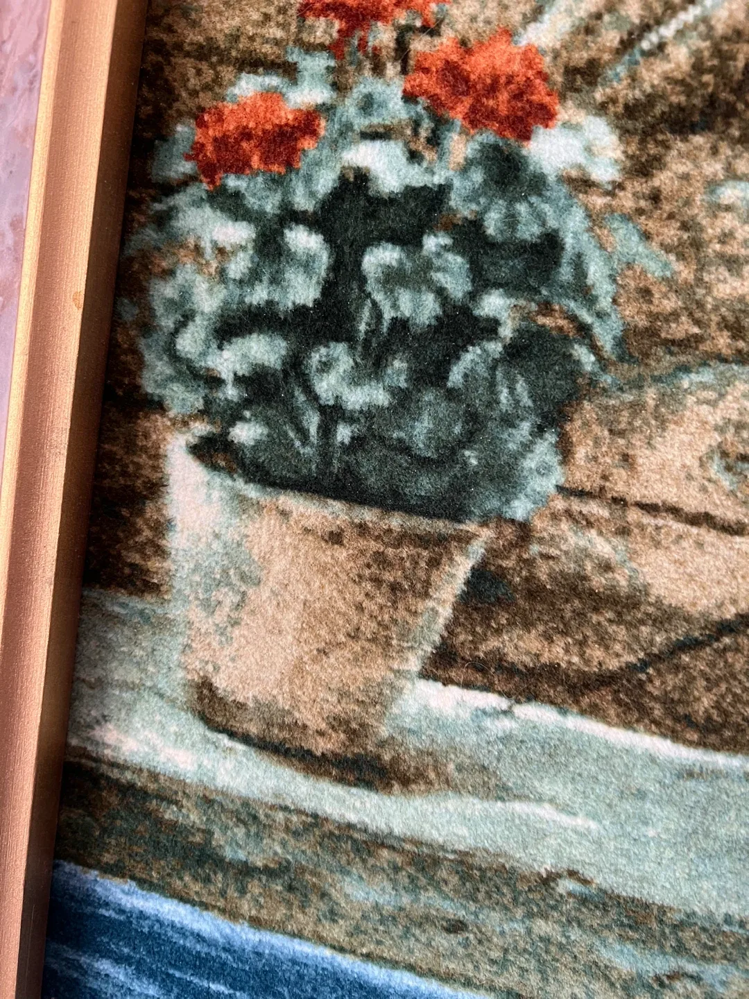 Framed Persian-Style Rug image indicator(2)