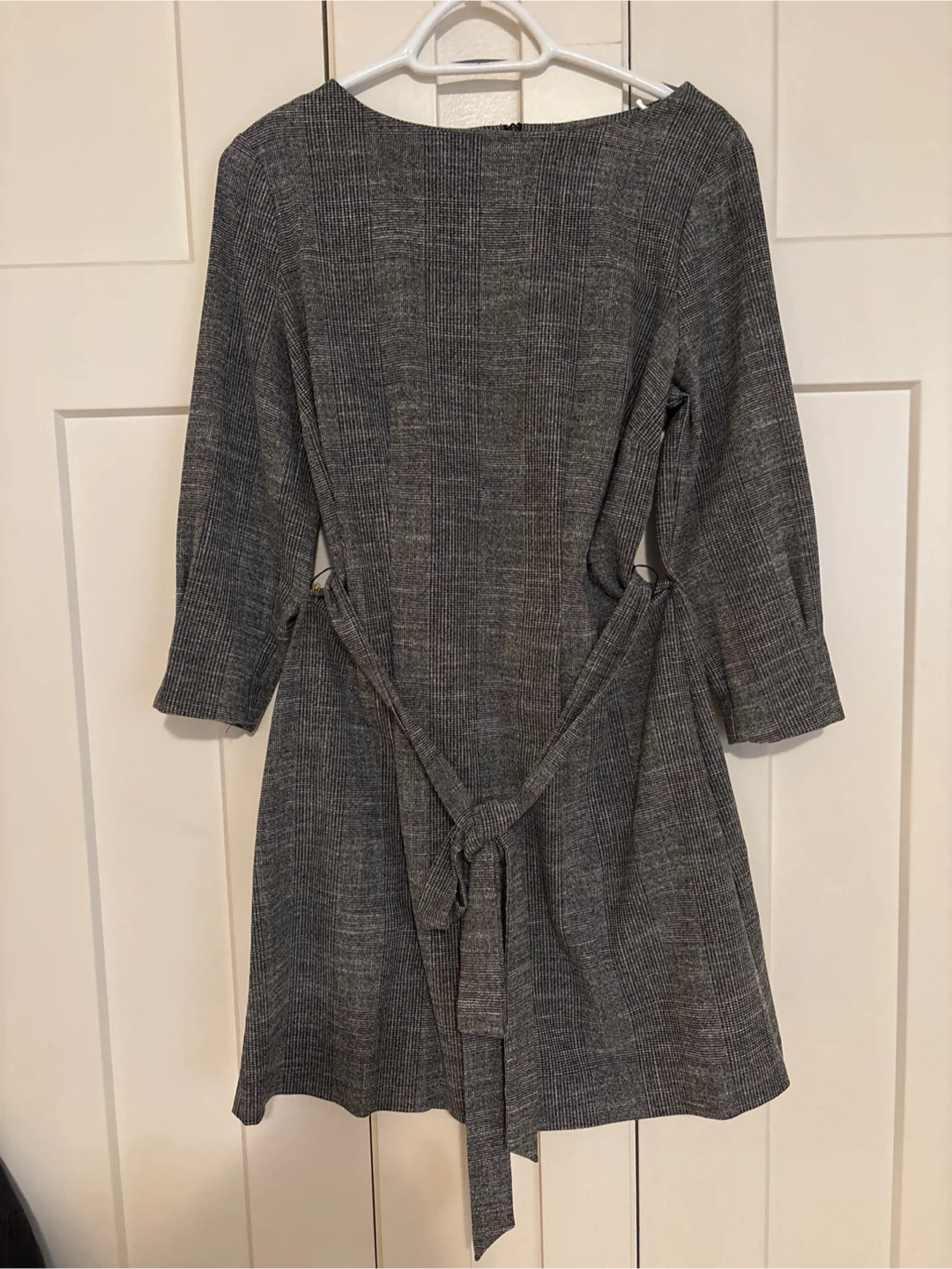 Grey H&M Dress with belt
