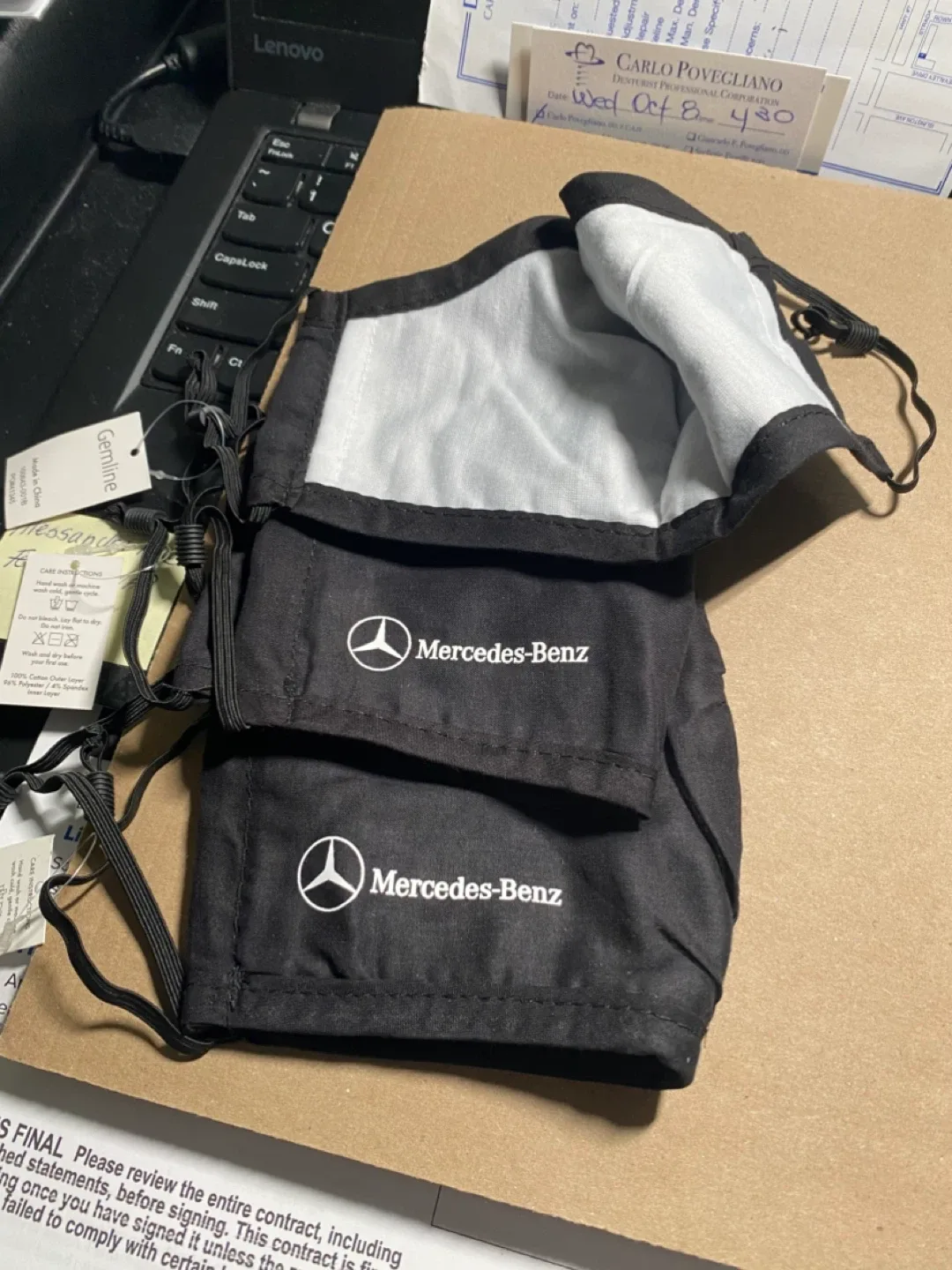 Mercedes-Benz Face Masks (Set of 3) image indicator(2)
