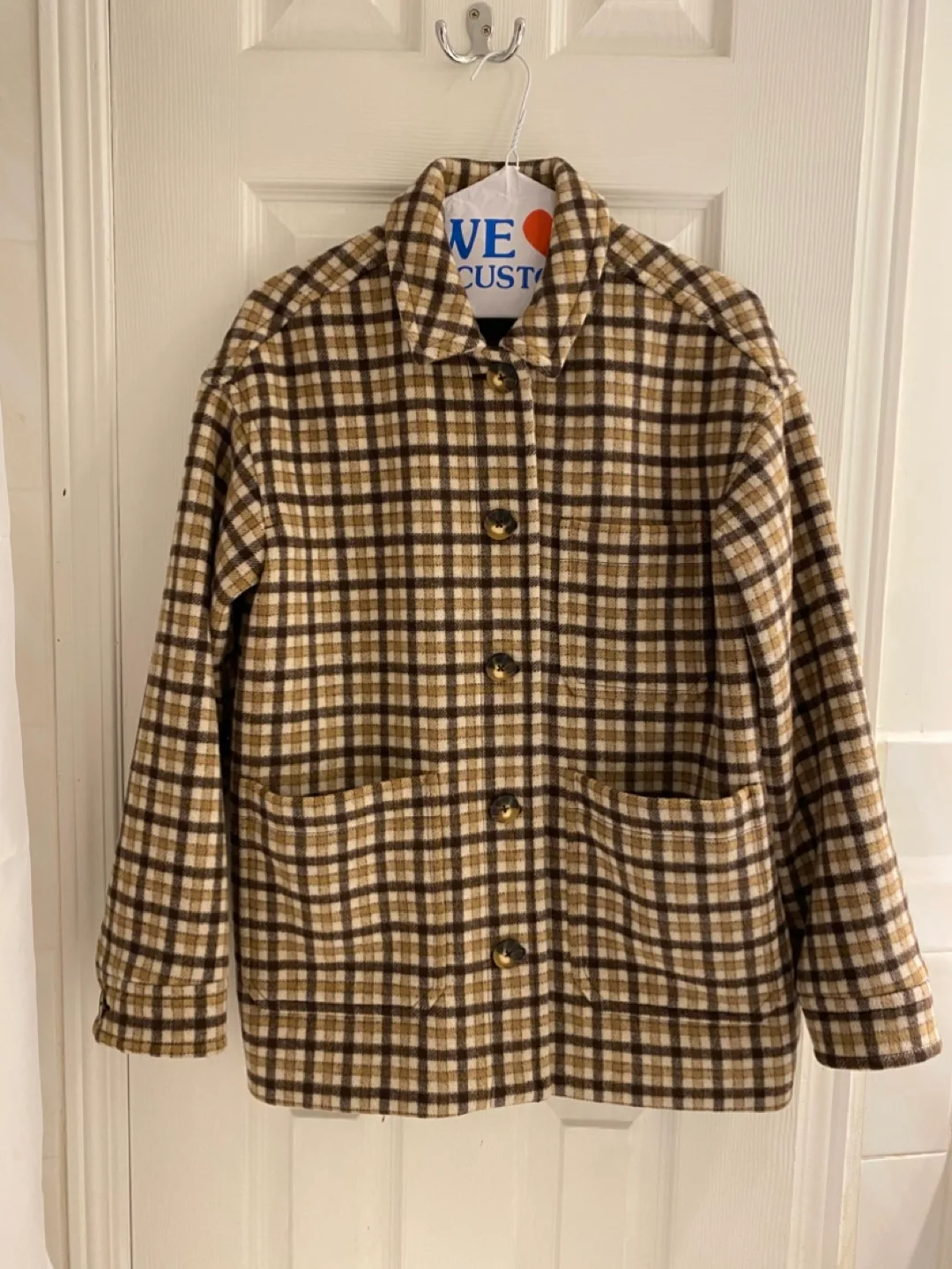 Madewell wool chore coat thumbnail