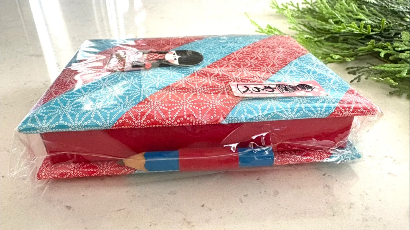 Japanese Warabe Doll Hardcover Journal Book - New image indicator(3)