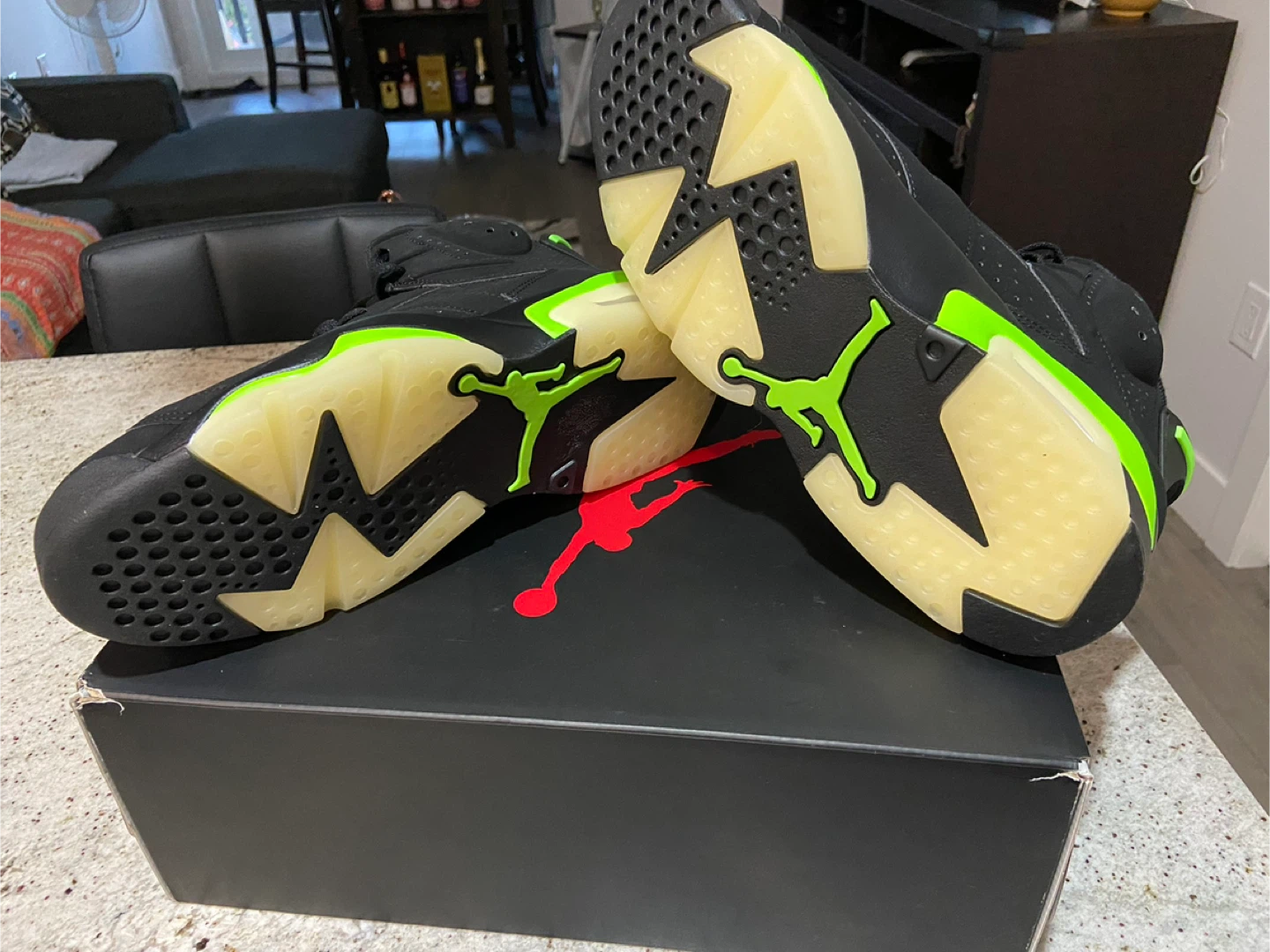 Air Jordan 6 Retro Electric Green - photo 4