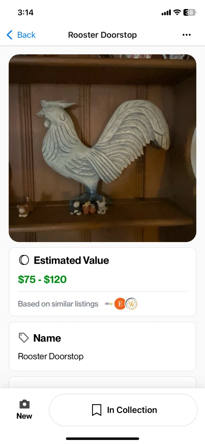 Rooster Doorstop thumbnail