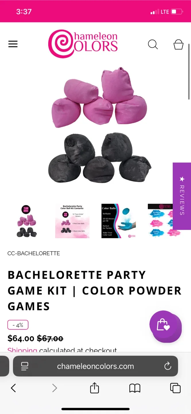 *New* Bachelorette Party Colour Powder Kit thumbnail