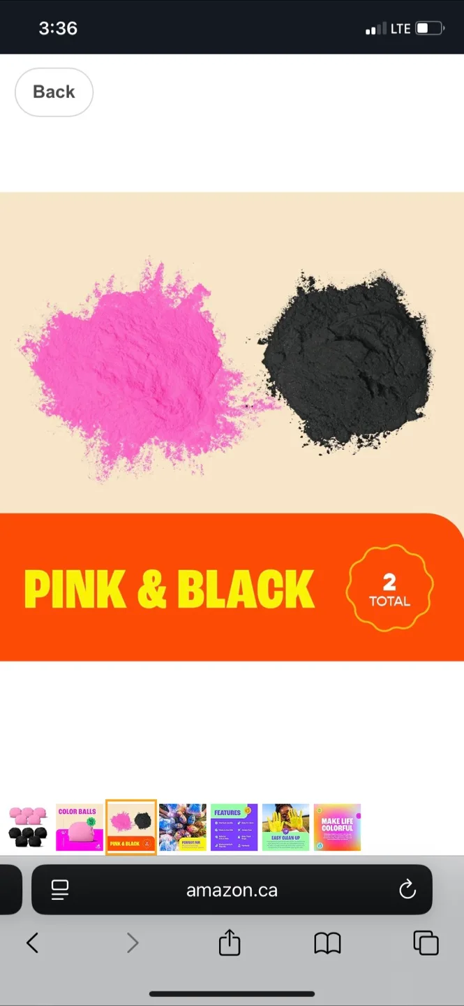 *New* Bachelorette Party Colour Powder Kit image indicator(4)