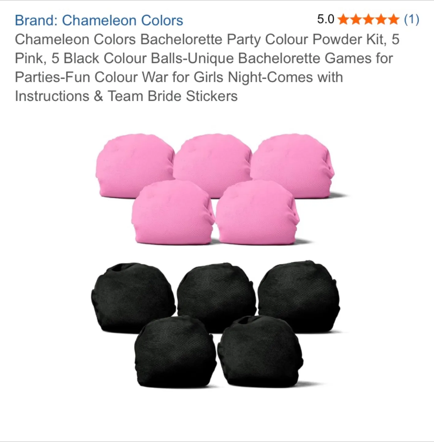 *New* Bachelorette Party Colour Powder Kit image indicator(2)