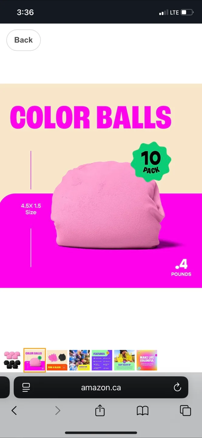 *New* Bachelorette Party Colour Powder Kit image indicator(3)