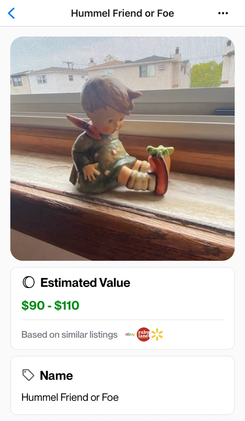 Hummel Friend or Foe Figurine thumbnail