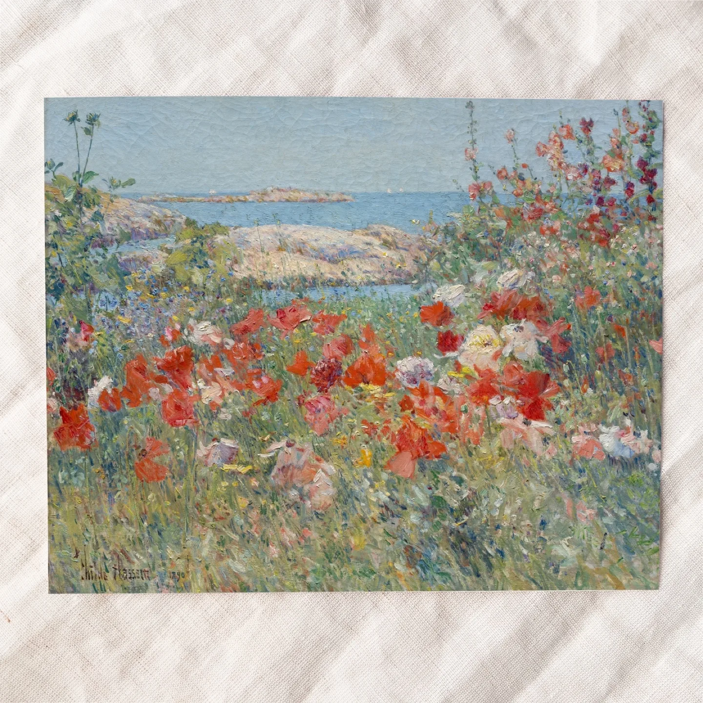 Wildflower Garden Vintage Art Print image indicator(4)