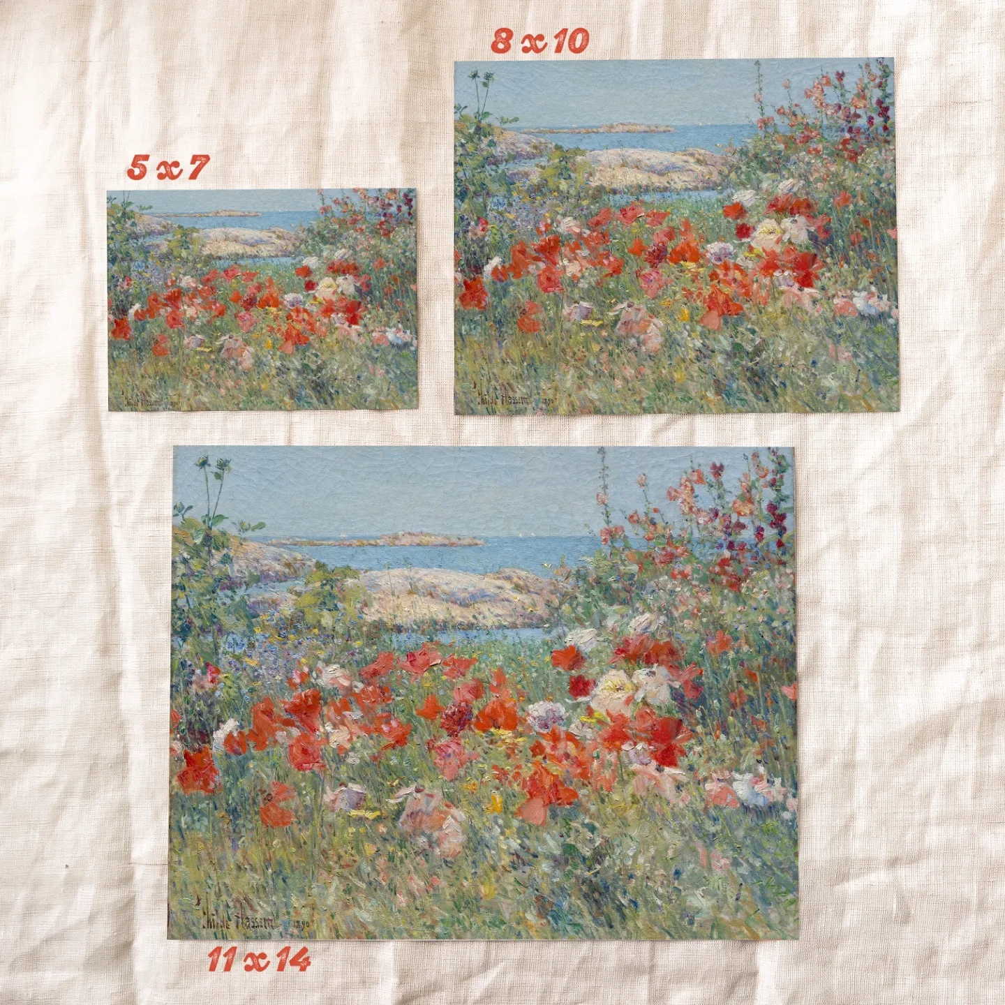 Wildflower Garden Vintage Art Print image indicator(5)