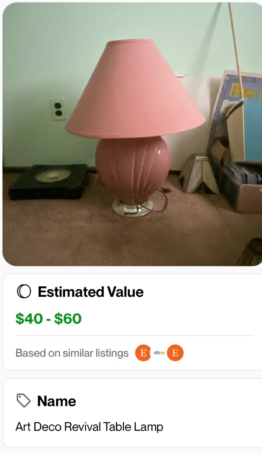 Art Deco Revival Table Lamp thumbnail