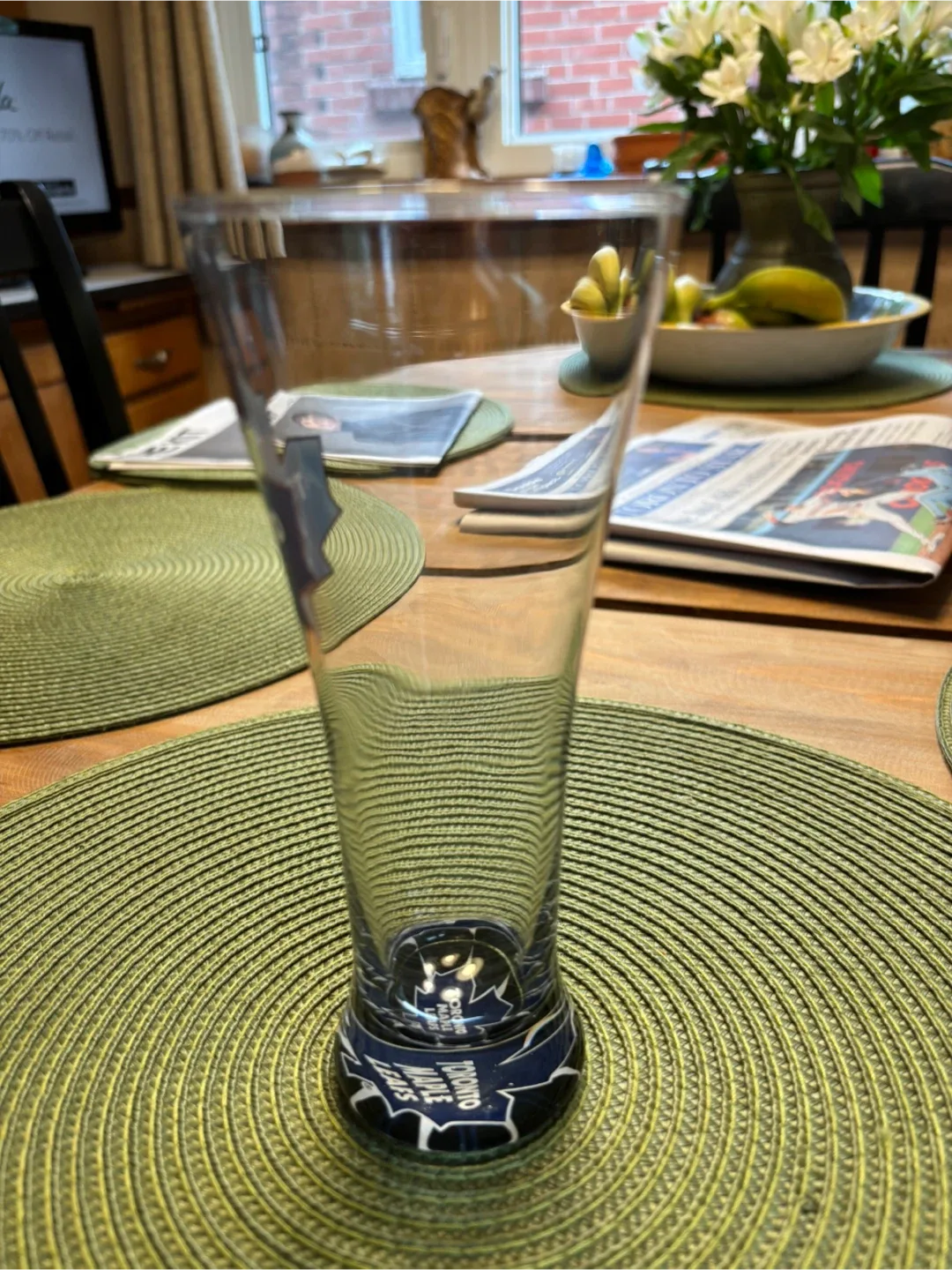 Toronto Maple Leafs Pint Glass ! image indicator(2)