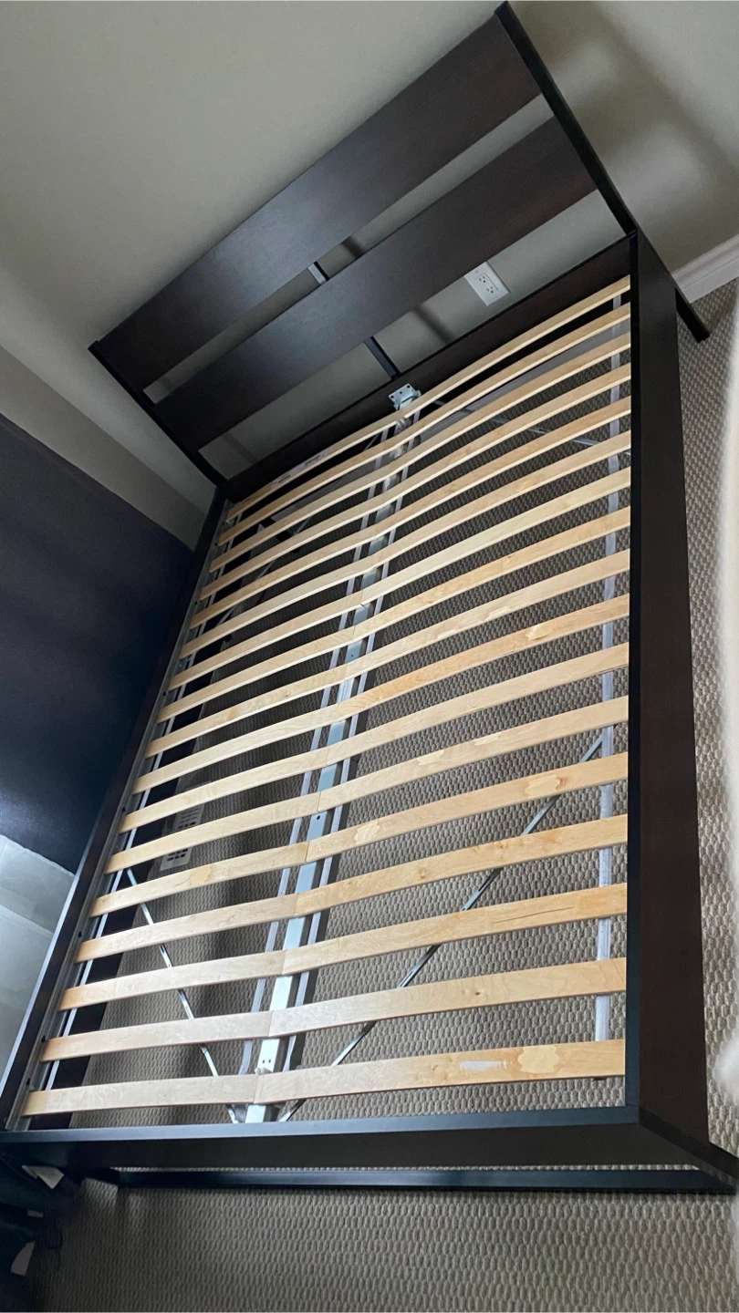 Dark Brown Bed Frame