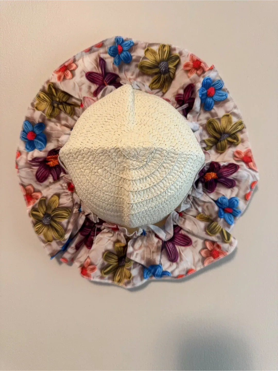 Floral Dress & Hat Set Toddler size 5-6T image indicator(4)