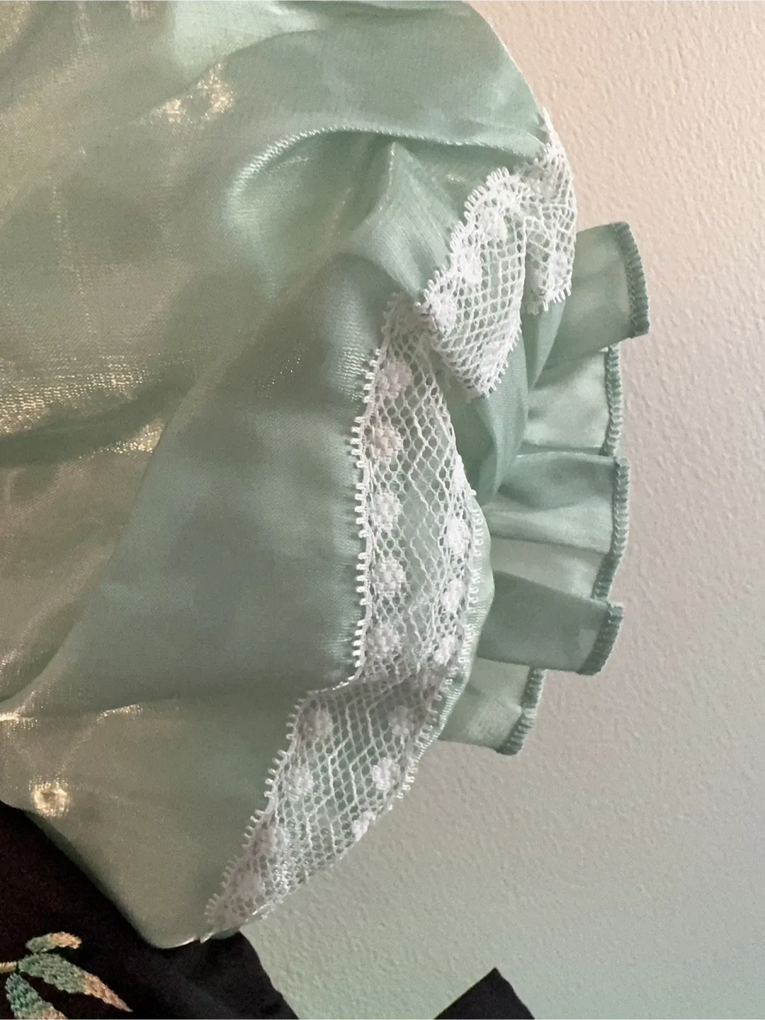 Girls Panda Embroidered Lolita Dress - Size 6-7T image indicator(4)