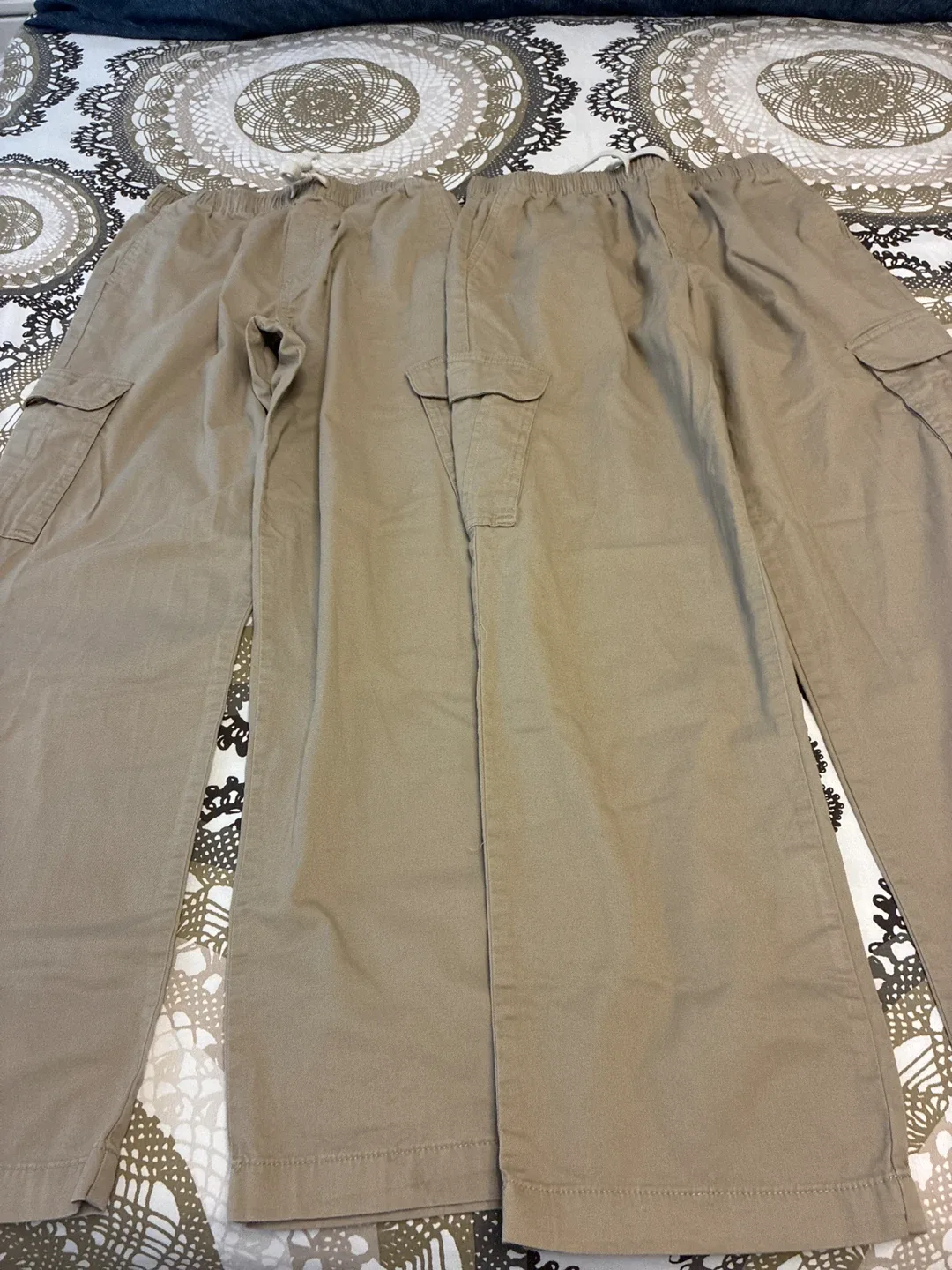 George Khaki Cargo Pants thumbnail