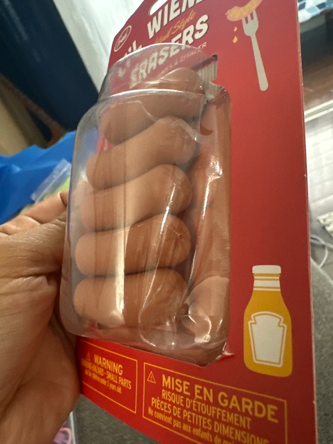 Fred Li'l Wieners Cocktail Style Erasers image indicator(4)