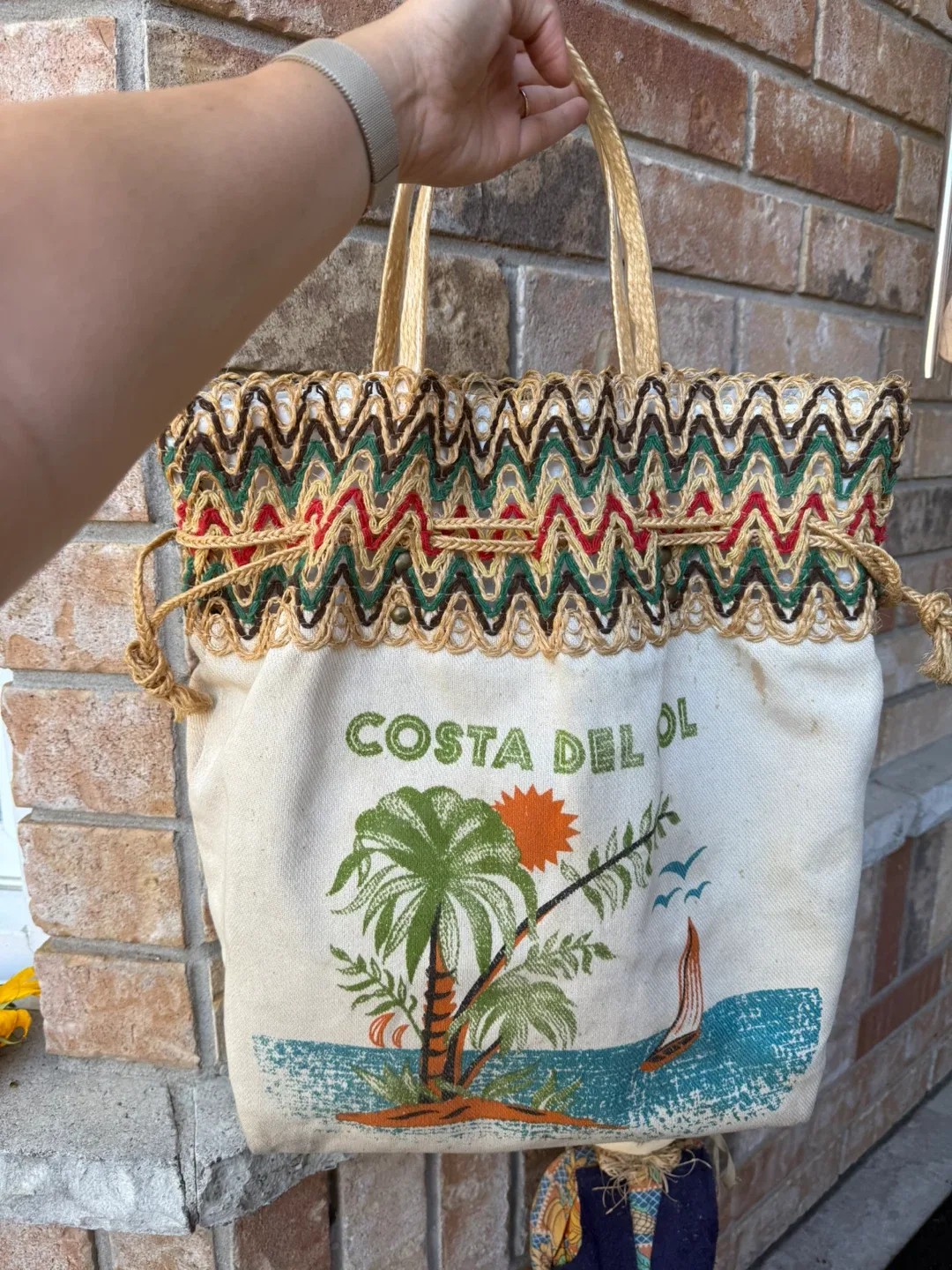 Costa Del Sol Beach Tote Bag thumbnail