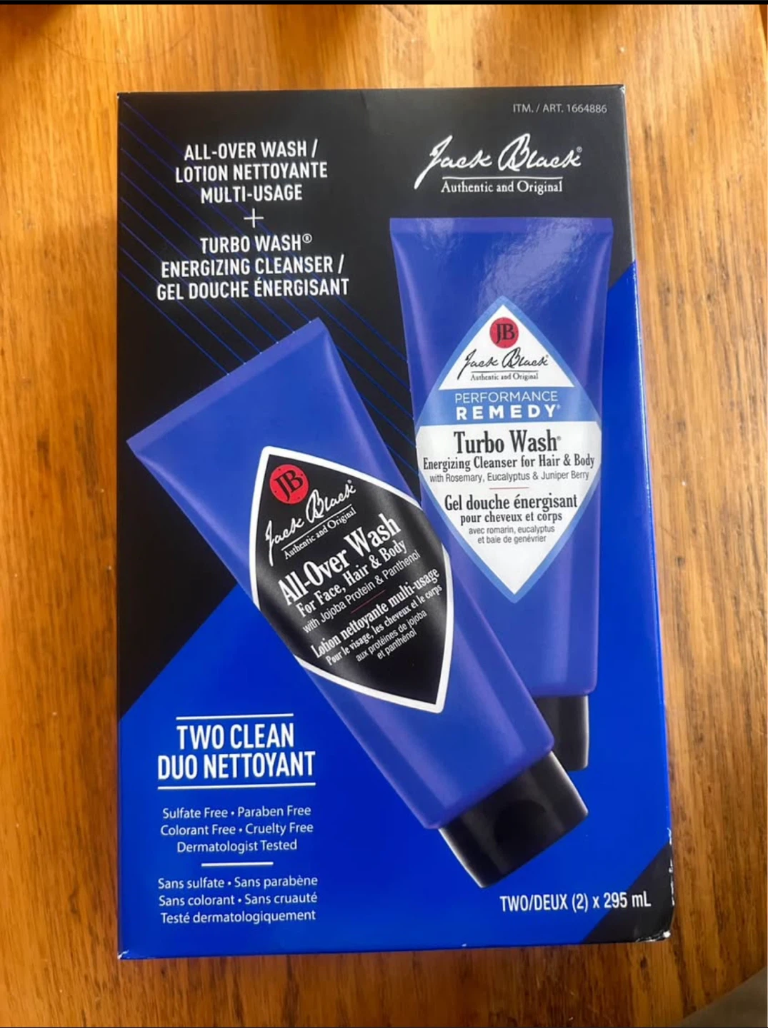 Jack Black All-Over Wash + Turbo Wash Duo