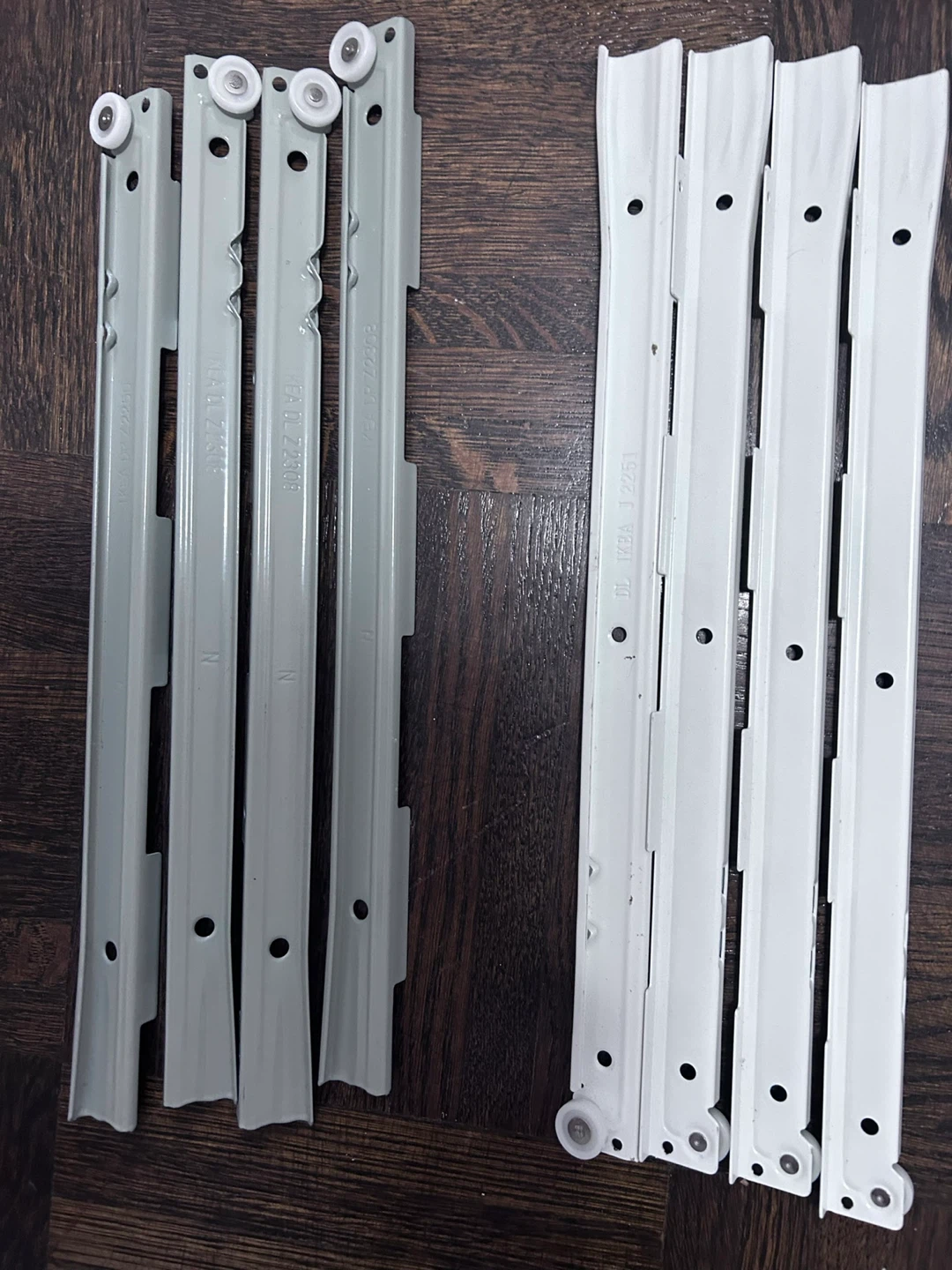 IKEA Drawer Slides - Set of 8