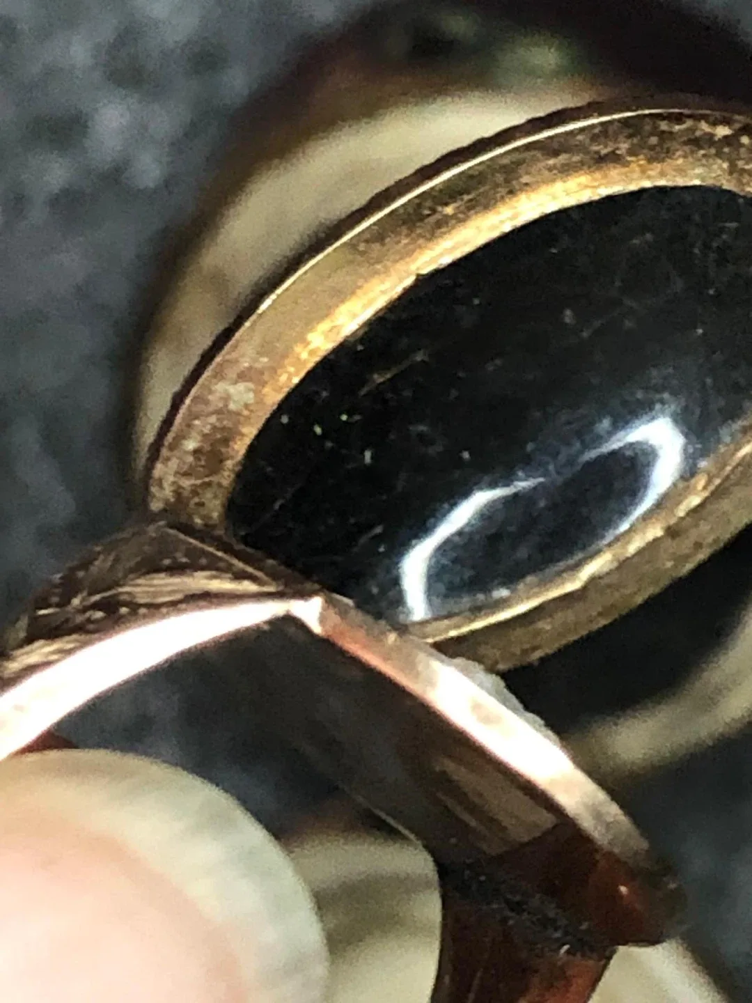 Vintage Cameo Ring in Gold 14 k Setting image indicator(4)