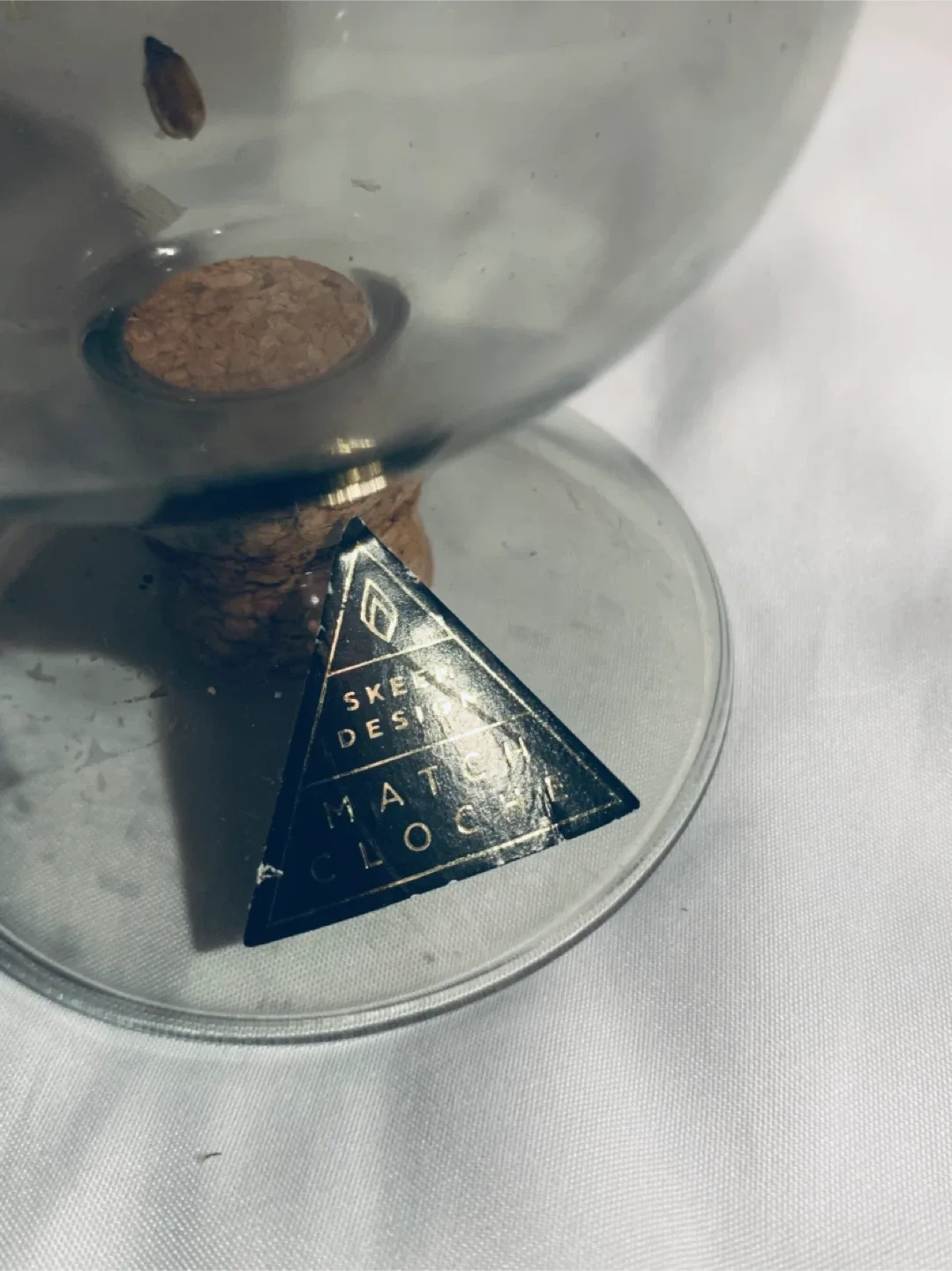 Skeem Design Match Cloche – Smoke Glass (9.5”) image indicator(2)