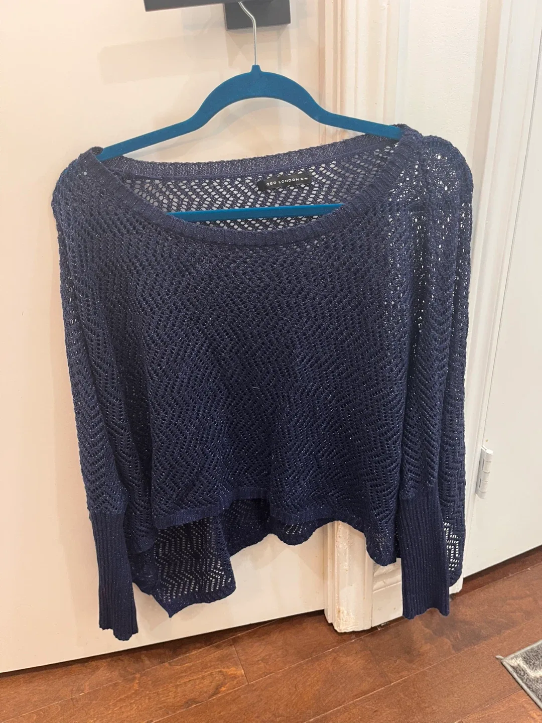 Blue sparkle Sweater - Size S/M thumbnail