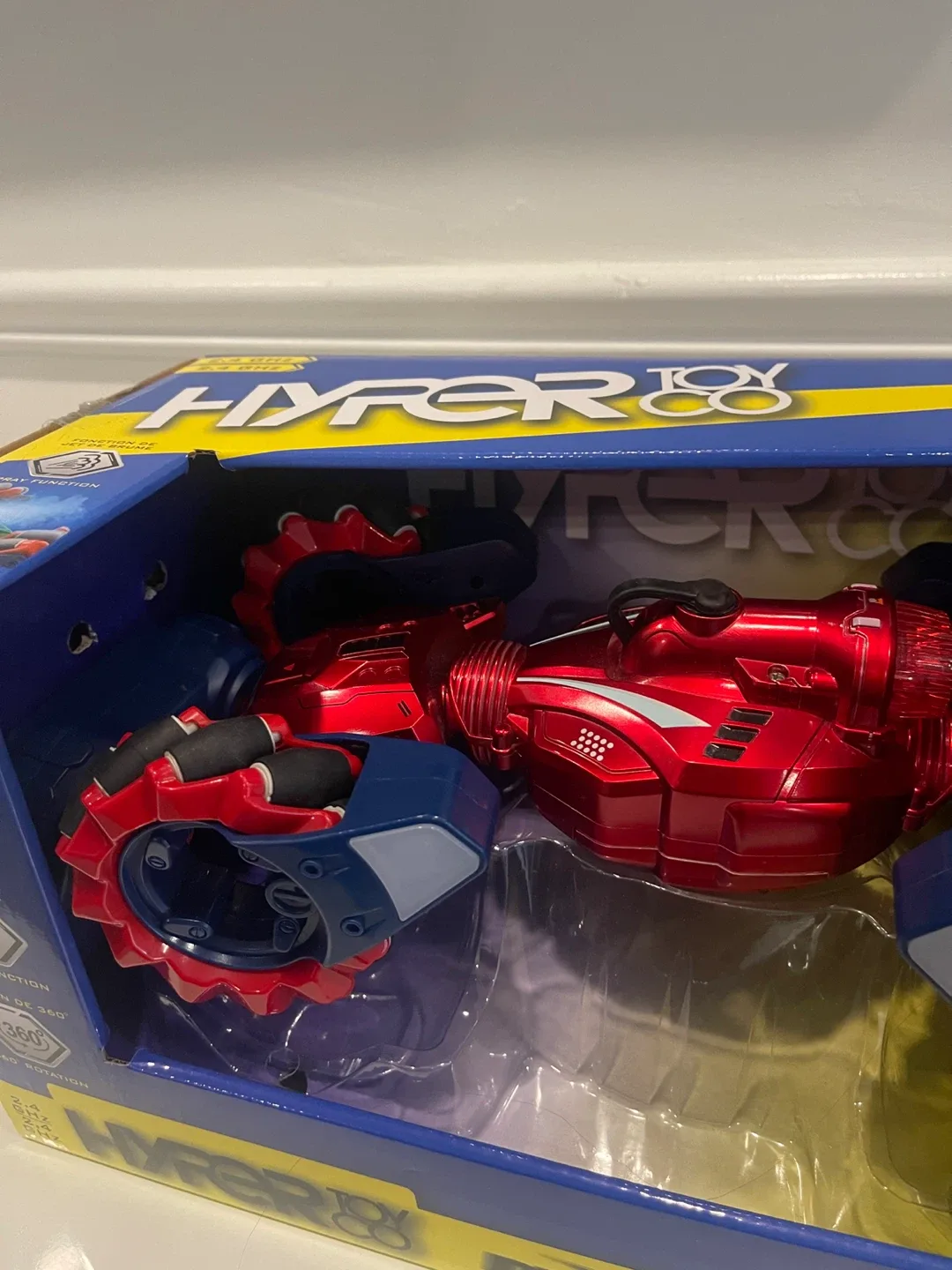 Like New-R/C Hyper drift Led/smoke (add water)360 maneuver  toy image indicator(2)