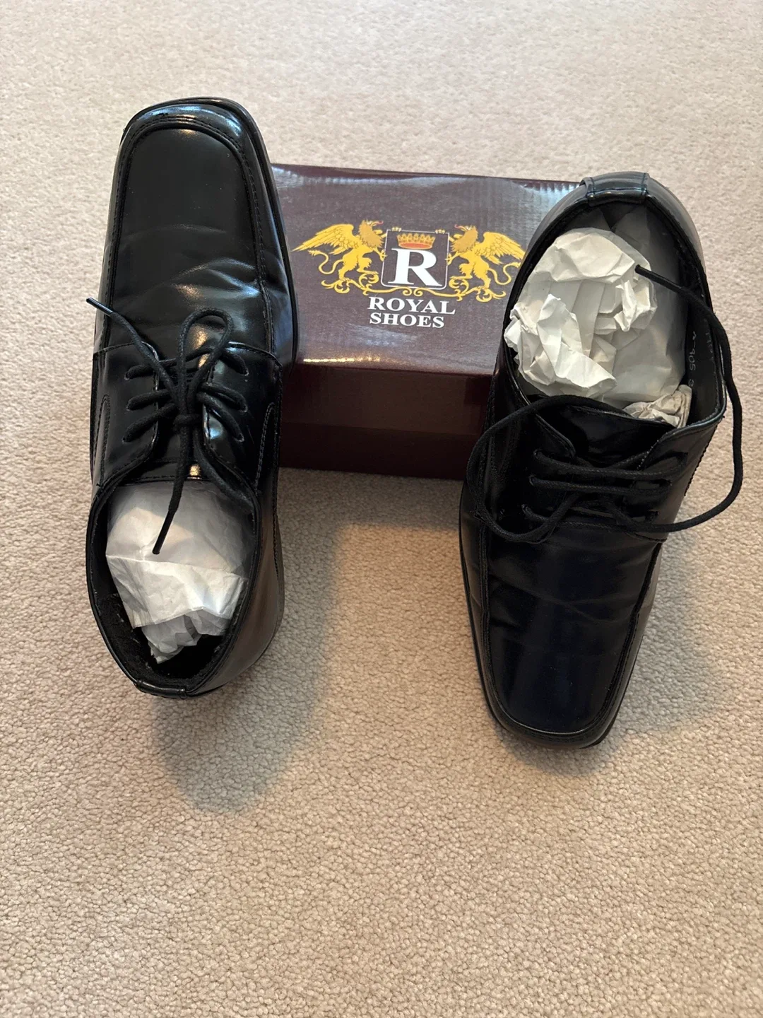 Royal Shoes Black Dress Shoes - Size 3 image indicator(4)