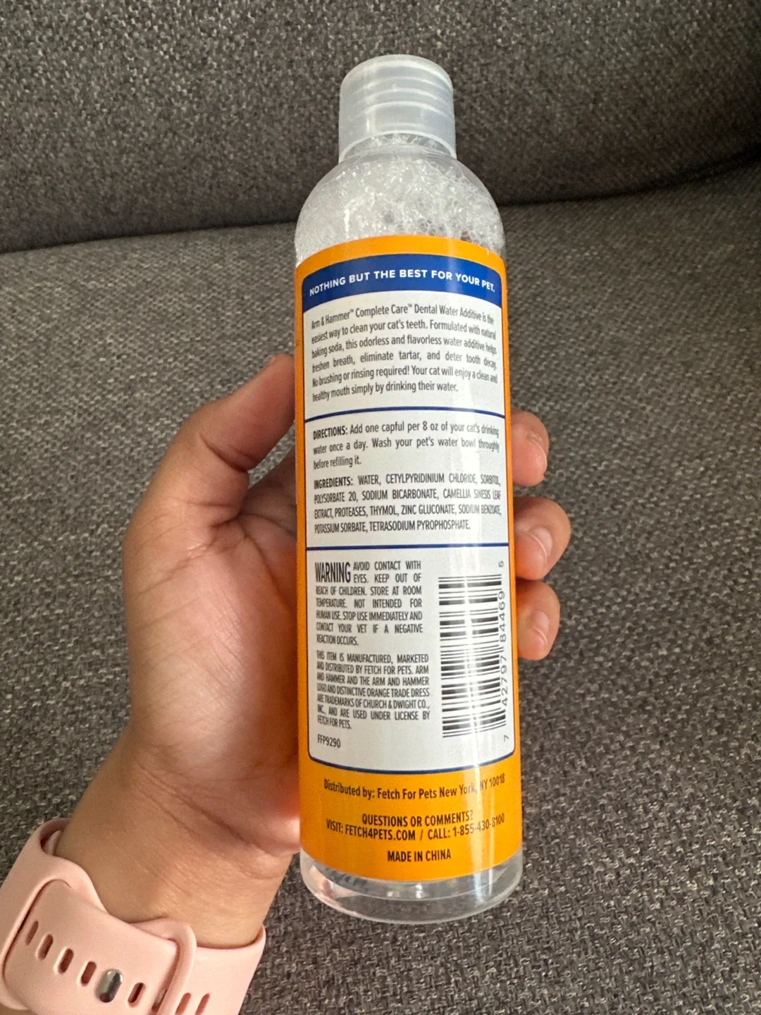 Arm & Hammer Complete Care Dental Water Additive for Cats image indicator(3)