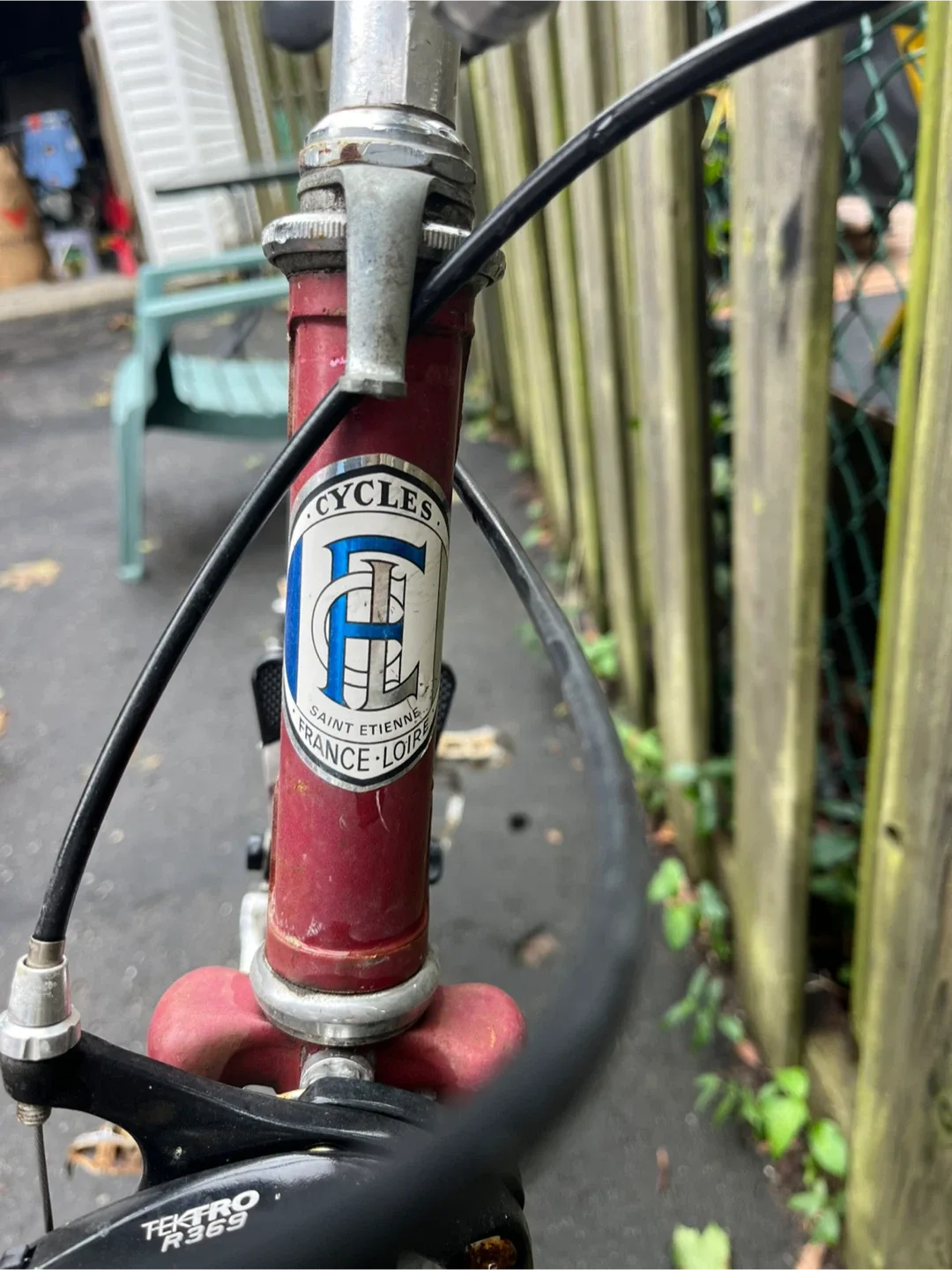 Red Vintage Cycles Saint Etienne Bicycle image indicator(4)