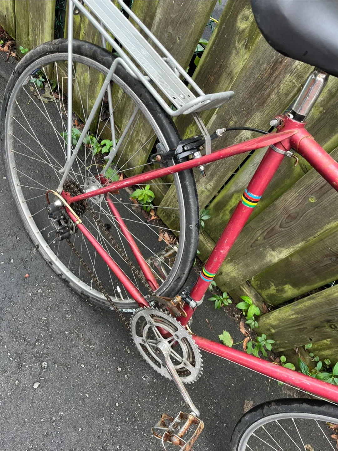 Red Vintage Cycles Saint Etienne Bicycle image indicator(2)