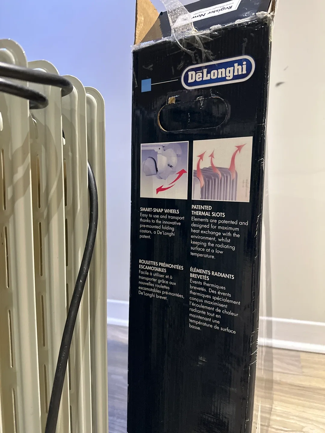 DeLonghi Electric Oil Filled Radiator Heater image indicator(5)