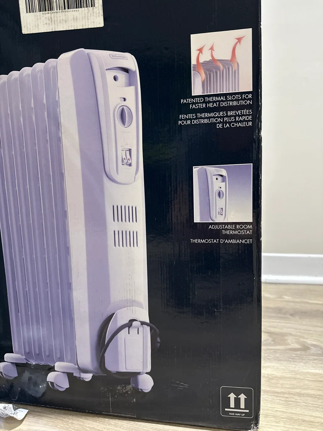 DeLonghi Electric Oil Filled Radiator Heater image indicator(7)