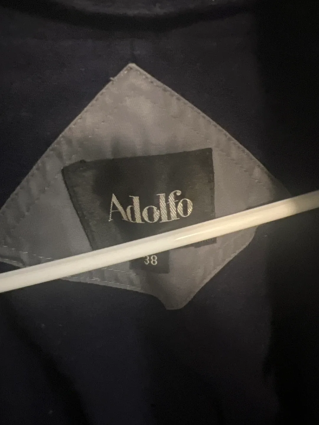 Adolfo Wool Blend Coat - Size 38 image indicator(4)